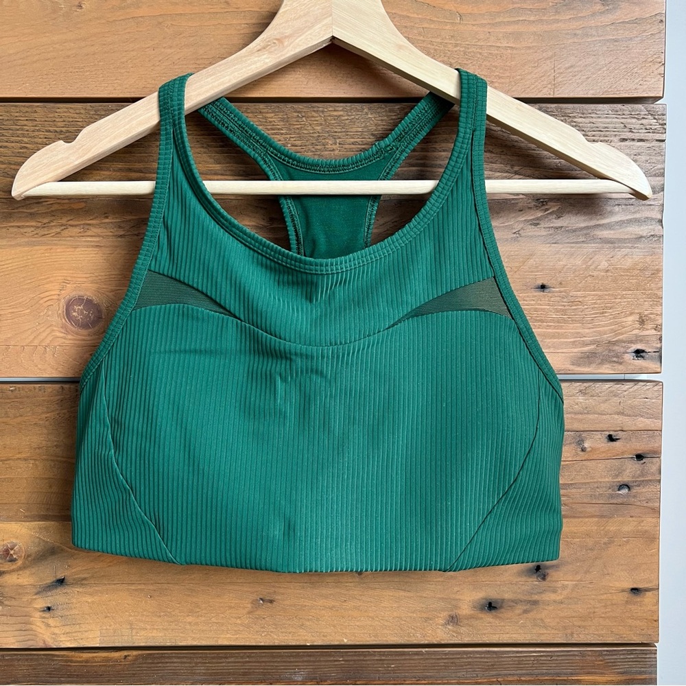 lululemon Deep Green Sports Bra